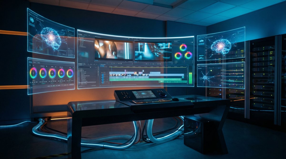 学生情侣 AI视频创作工作室